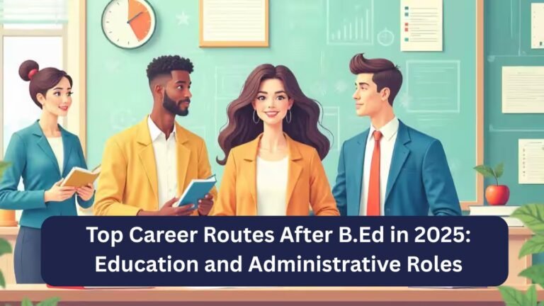 Top Career Routes After B.Ed in 2025: Education and Administrative Roles
